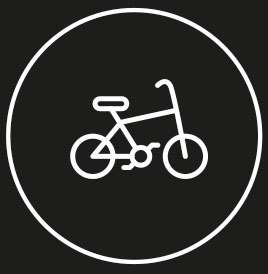 Icono para la zona de bicicletas del hub