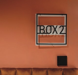 Cartel indicativo del box 2 del hub